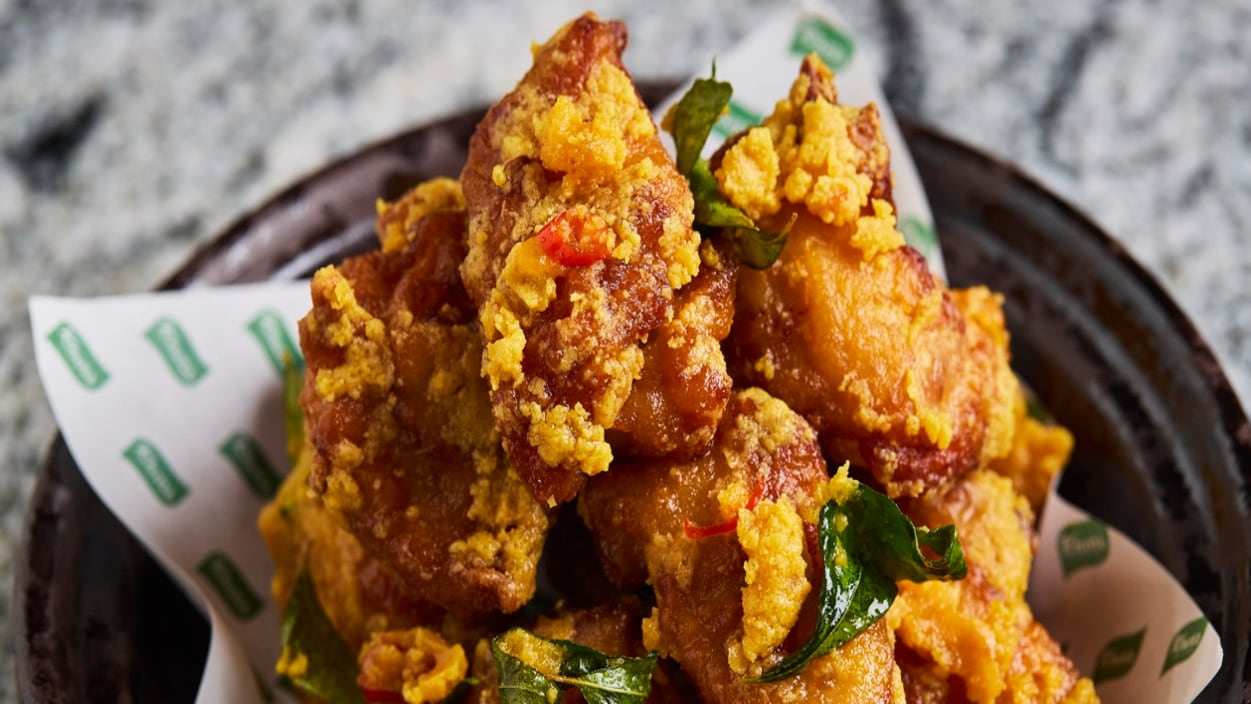 JapaneseStyle Salted Egg Karaage Recipe